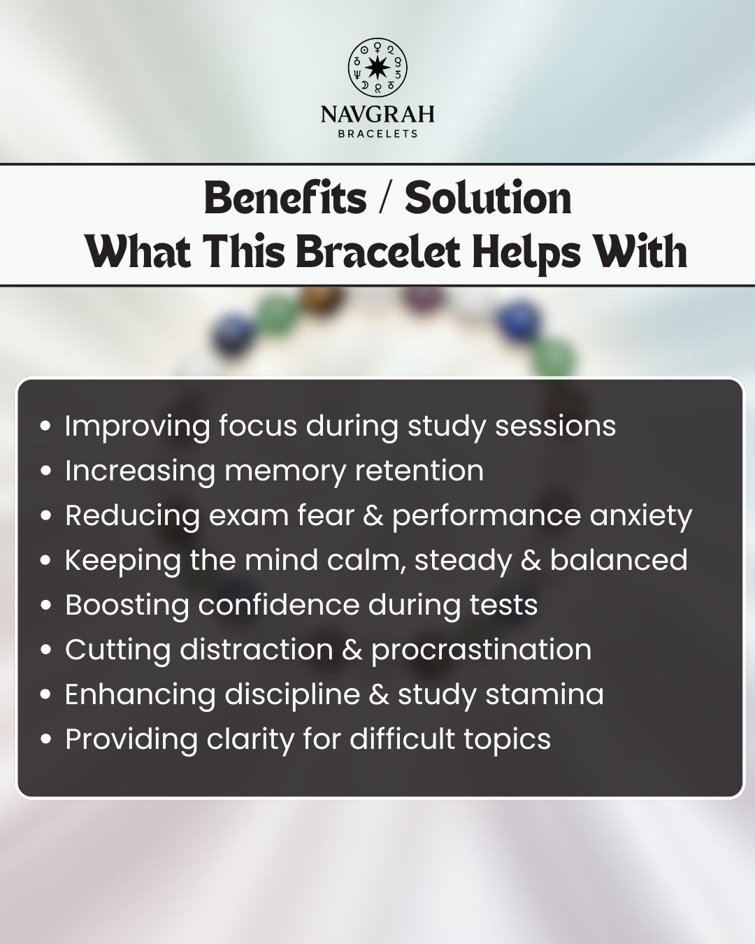 The Student Success Bracelet