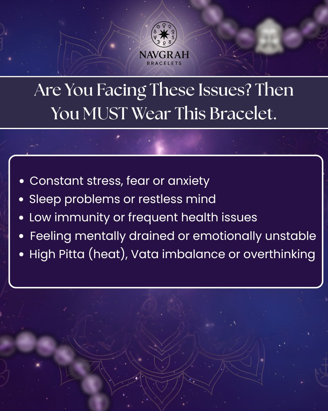 The Amethyst Health Bracelet